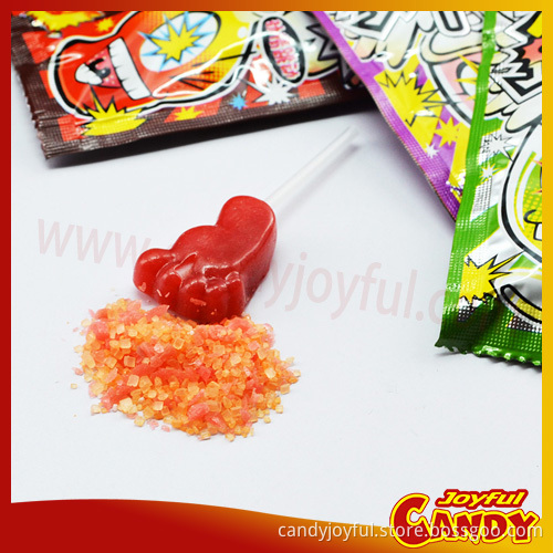 Magic Popping Candy With Foot Lollipop